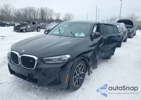 2023 BMW X4 M40I из США, поврежденный, VIN 5UX43DT00P9P47145